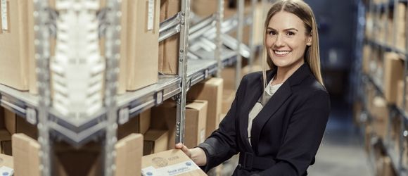 An entrepreneur engaged in the delivery of parcels