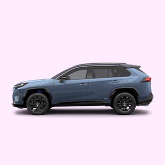 Новая Toyota RAV4 с фиксированным процентом.