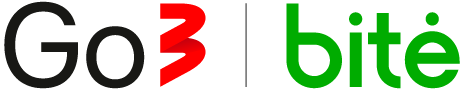 Go3 and Bite logos